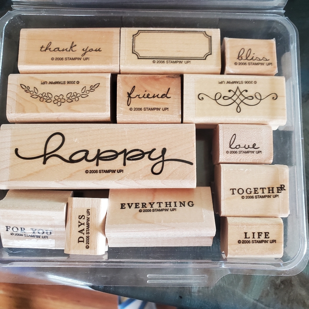 34 stamps art craft